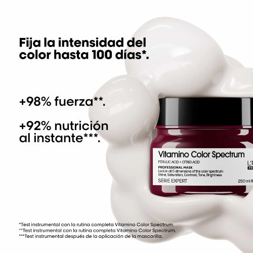 MASCARILLA VITAMINO COLOR SPECTRUM 250ML - LOREAL PROFESSIONNEL - Adrissa Beauty - Cuidado capilar