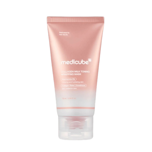 MASCARILLA COLLAGEN MILK TONING WRAPPING 75ML - MEDICUBE - Adrissa Beauty - Cuidado de la piel