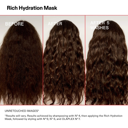 MASCARILLA RICH HYDRATION 200ML - OLAPLEX - Adrissa Beauty - Cuidado capilar