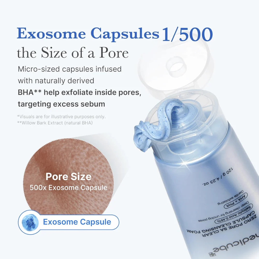 LIMPIADOR ZERO PORE SA CLEAR CAPSULE FOAM 120GR