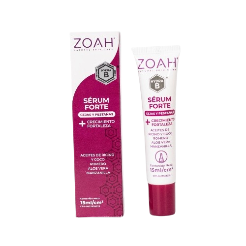 SERUM FORTE CEJAS Y PESTA�AS 30ML - ZOAH - Adrissa Beauty - Cuidado de la piel