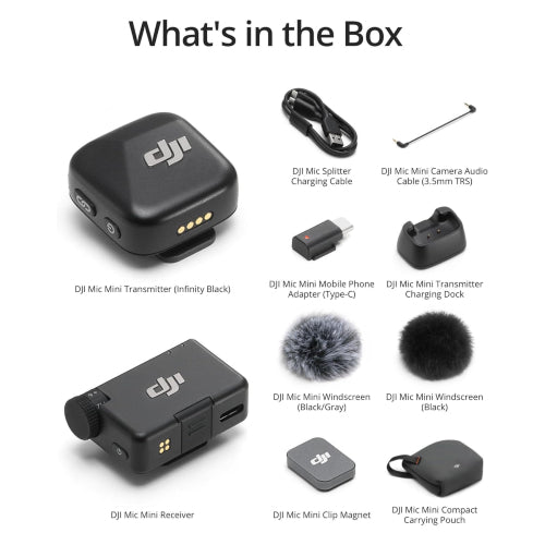 MICROFONO WIRELESS MIC MINI - DJI - Adrissa Beauty - Electrónica
