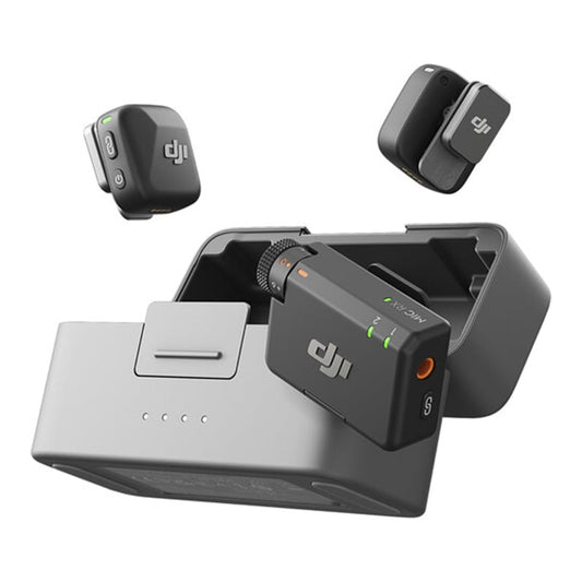 MICROFONO WIRELESS MIC MINI 2PZAS CON BASE - DJI - Adrissa Beauty - Electrónica