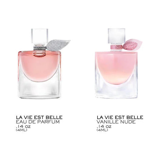 MINI DUO LA VIDA ES BELLA  EDP LA VIDA ES BELLA VANILLE 4ML D - LANCOME - Adrissa Beauty - Perfumes y colonias