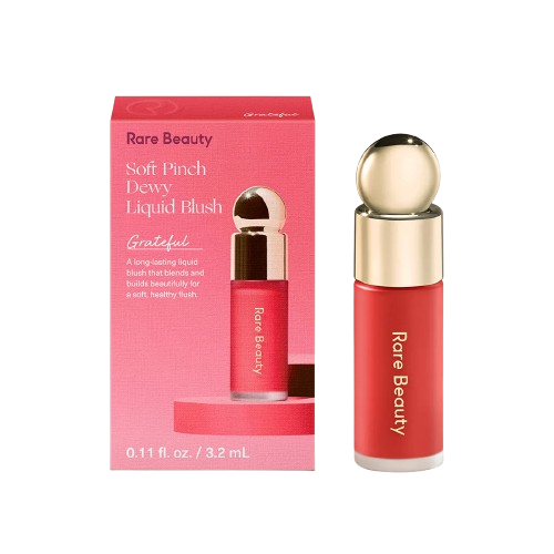 MINI RUBOR DEWY LIQUID GRATEFUL 3.2ML - RARE BEAUTY - Adrissa Beauty - Maquillaje