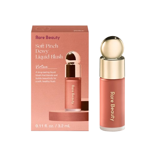 MINI RUBOR DEWY LIQUID VIRTUE 3.2ML - RARE BEAUTY - Adrissa Beauty - maquillaje