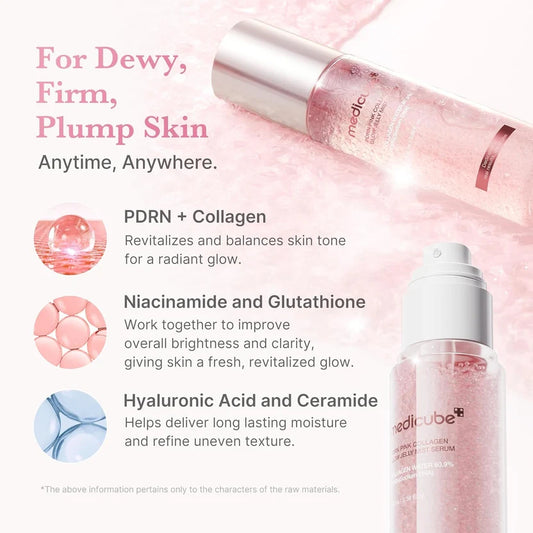 MIST SERUM PDRN PINK COLLAGEM GLOW JELLY 100ML