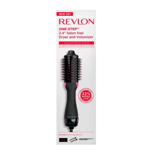 SECADOR CEPILLO REVLON NEGRO + ACCESORIOS - REVLON - Adrissa Beauty - Cuidado capilar