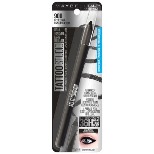 DELINEADOR TATTOO STUDIO 900 DEEP ONYX - MAYBELLINE - Adrissa Beauty - Maquillaje para ojos