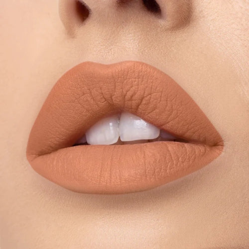 LABIAL NUDE X MATTE NEVER TIED DOWN - BEAUTY CREATIONS - Adrissa Beauty - Maquillaje