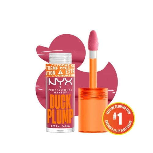 LABIAL DUCK PLUMP 09 STRIKE A ROSE - NYX - Adrissa Beauty - Maquillaje