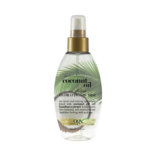 MIST COCONUT OIL HYDRATING 118ML - OGX - Adrissa Beauty - Cuidado capilar