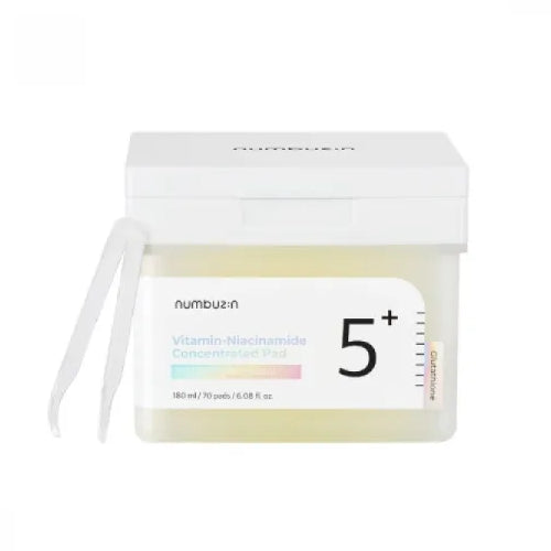 PADS VITAMINA NIACINAMIDE CONCENTRADO 70UNDS - NUMBUZIN - Adrissa Beauty - Cuidado de la piel