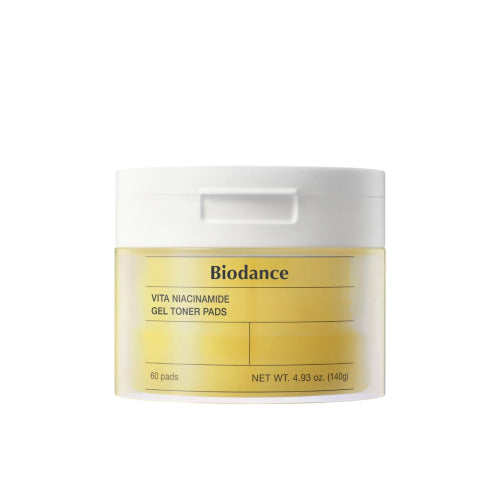 PADS VITA NIACINAMIDE TONER 60PZAS - BIODANCE - Adrissa Beauty - Cuidado de la piel