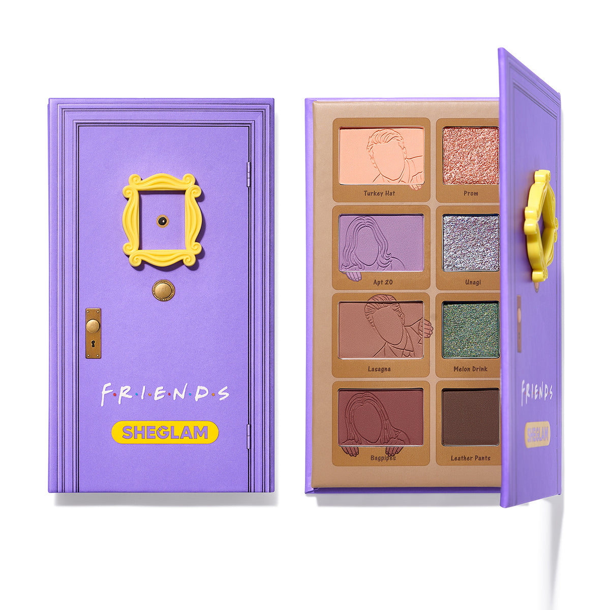PALETA PURPLE DOOR WELCOME TO THE REAL WORLD - SHEGLAM - Adrissa Beauty - Maquillaje