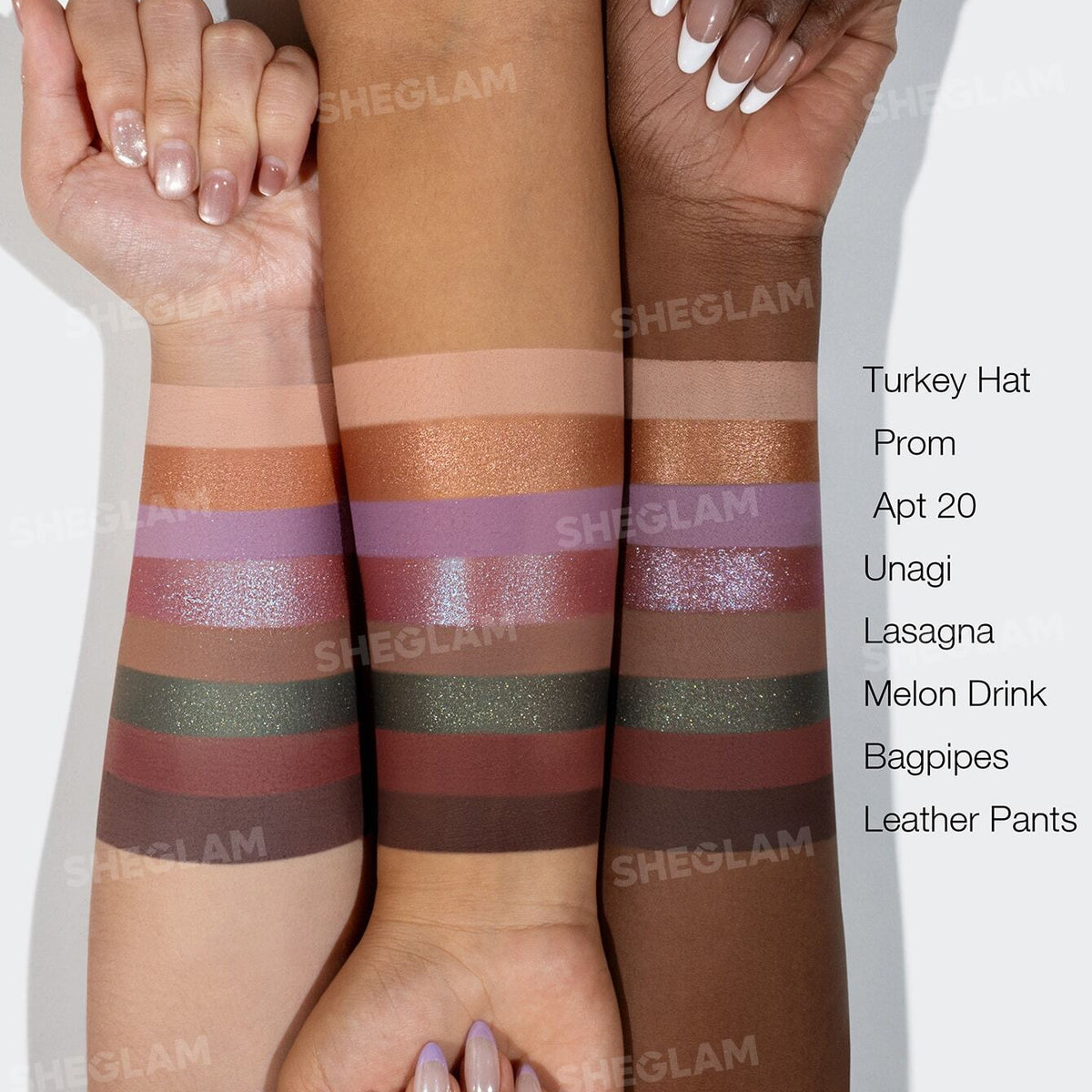 PALETA PURPLE DOOR WELCOME TO THE REAL WORLD - SHEGLAM - Adrissa Beauty - Maquillaje