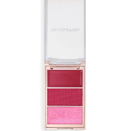 PALETA RUBOR BLUSH ICON MY CHERRY TRUTH - REVOLUTION - Adrissa Beauty - Maquillaje de rostro
