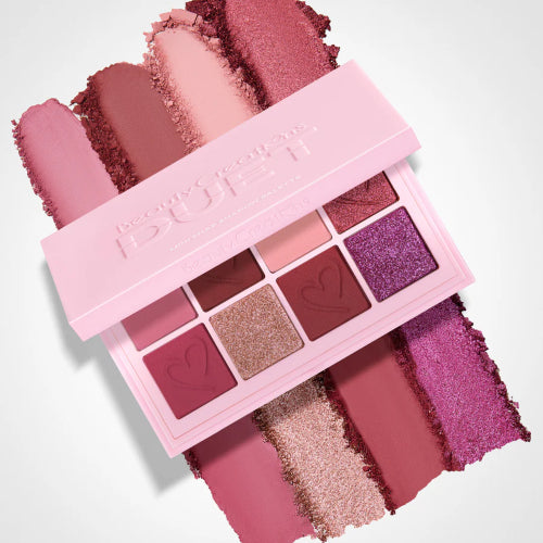 PALETA SOMBRAS MINI DUET ROUGE ROMANCE - BEAUTY CREATIONS - Adrissa Beauty - Maquillaje