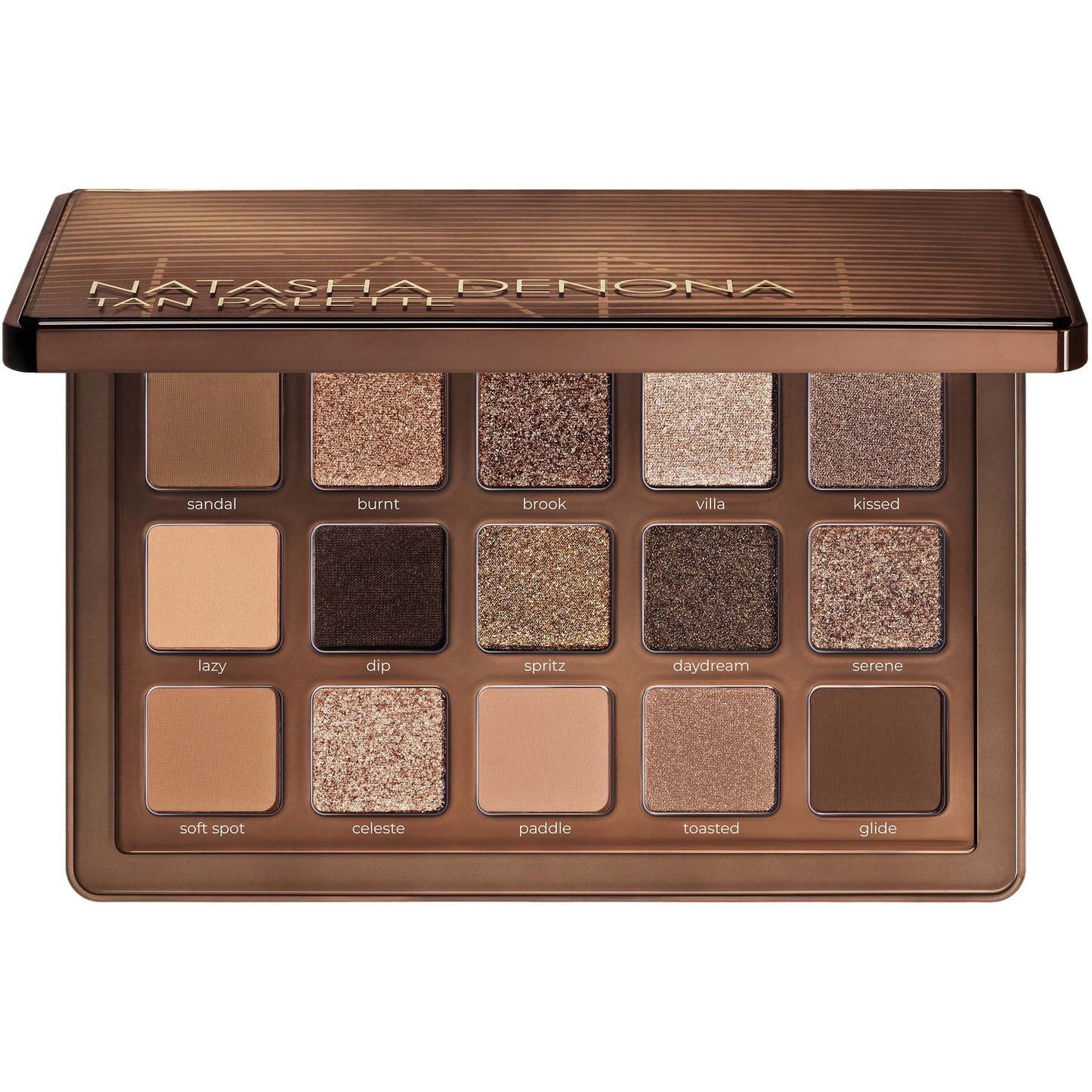 PALETA SOMBRAS PALETTE TAN - NATASHA DENONA - Adrissa Beauty - Maquillaje