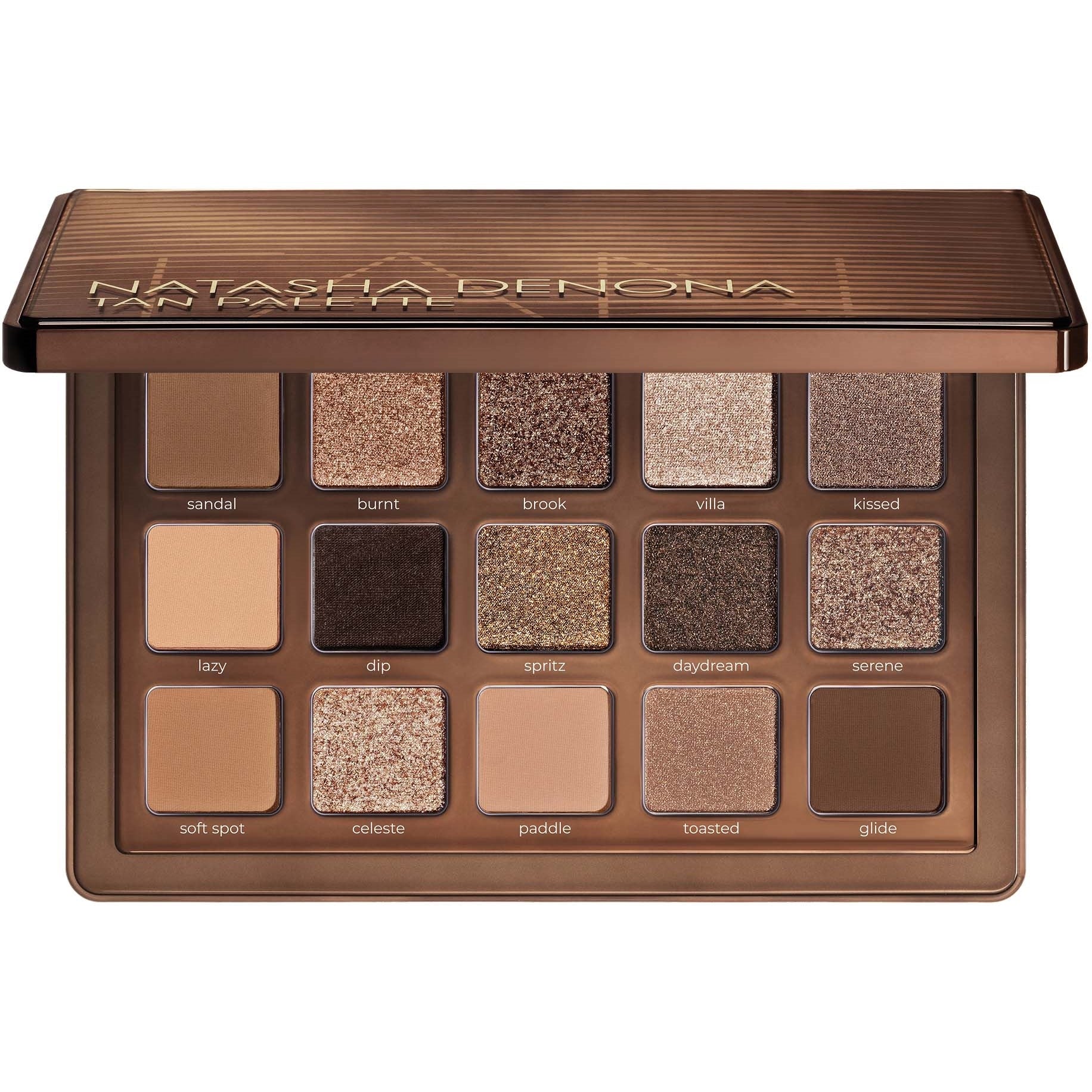 PALETA SOMBRAS PALETTE TAN - NATASHA DENONA - Adrissa Beauty - Maquillaje