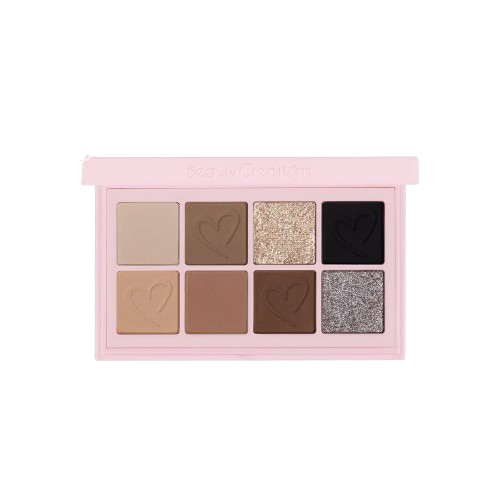 PALETA SOMBRAS MINI DUET GRUNGY GREYS - BEAUTY CREATIONS - Adrissa Beauty - Maquillaje