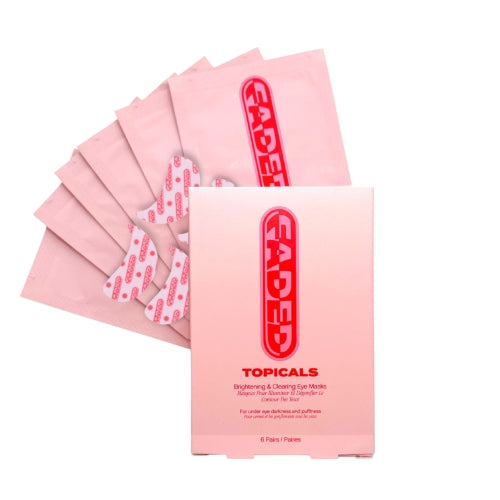 PARCHES OJOS BRIGHTENING EYE MASKS 6PARES - TOPICALS - Adrissa Beauty - Cuidado de la piel