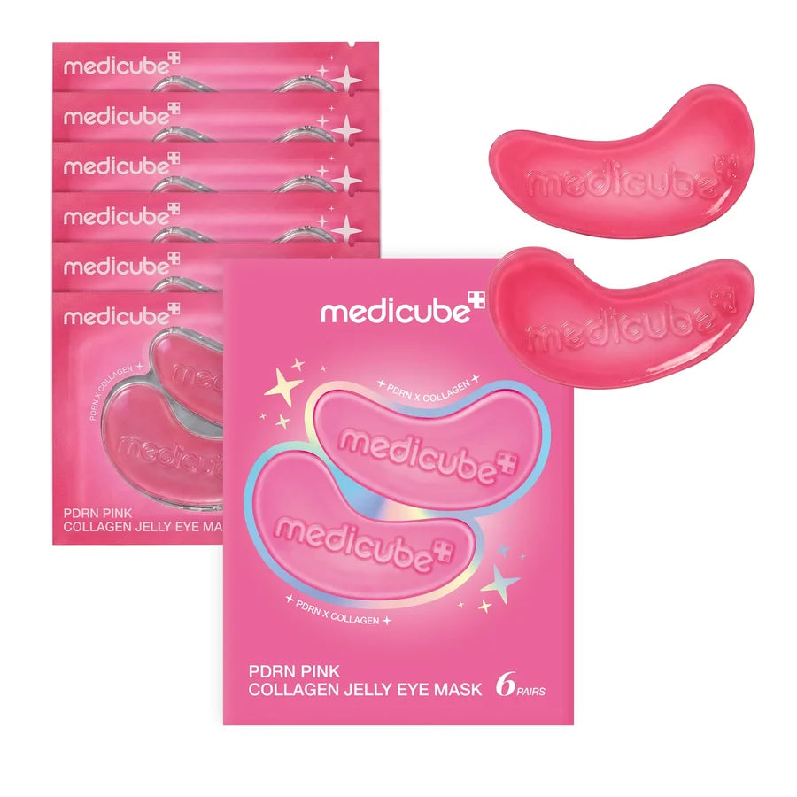 PARCHES OJOS PDRN PINK COLLAGEN JELLY MASK 50PARES