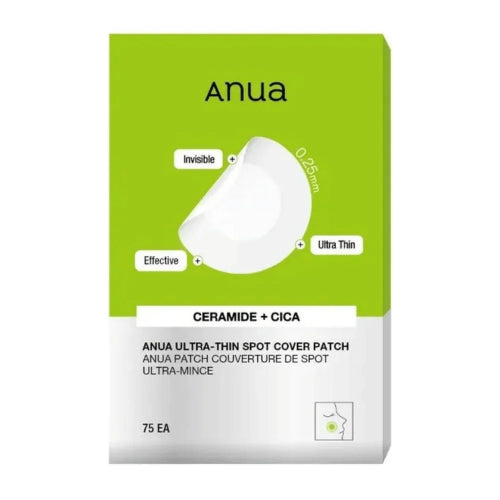PATCHES ULTRA THIN SPOT COVER 75UNDS - ANUA - Adrissa Beauty - Cuidado de la piel