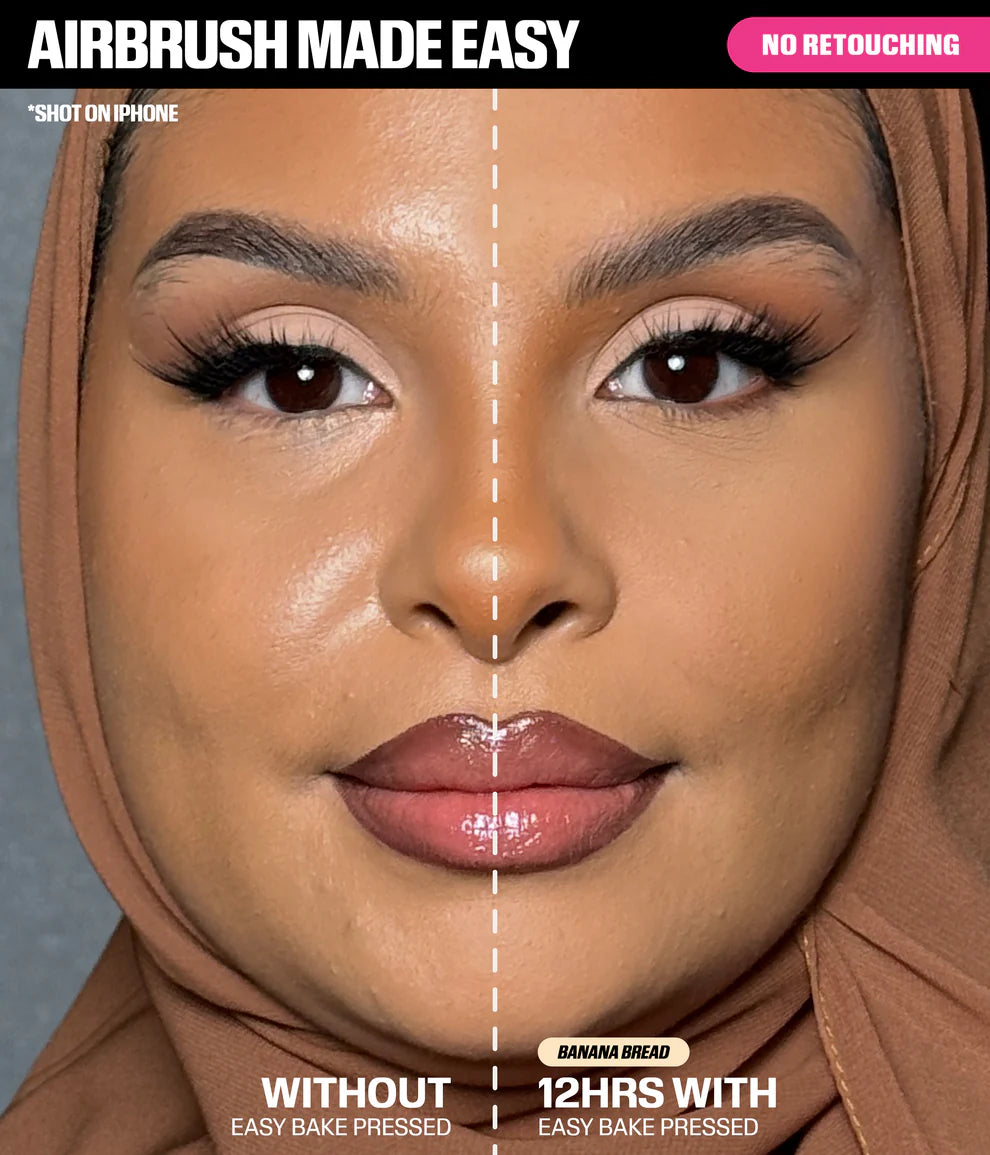 POLVO COMPACTO BANANA BREAD 8.5GR - HUDA BEAUTY - Adrissa Beauty - Maquillaje