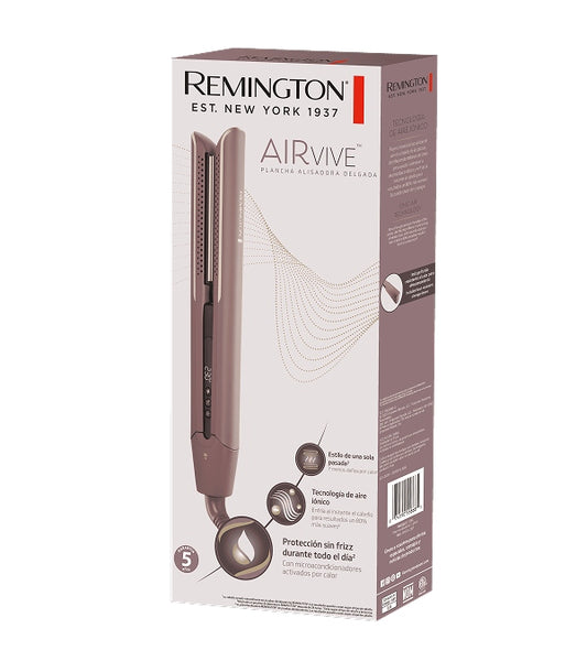 PLANCHA AIRVIVE IONICO SLIM 450F - REMINGTON - Adrissa Beauty - Electrónica