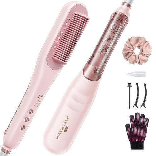 PLANCHA CEPILLO PRO STEAM HYDRATION - WAVYTALK - Adrissa Beauty - Electrónica