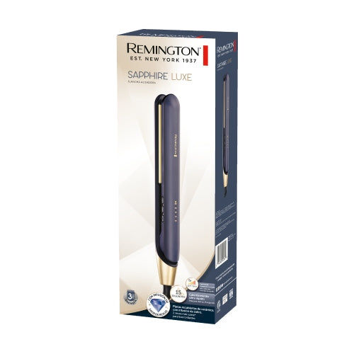 PLANCHA SAPPHIRE LUXE LISOS BRILLANTES 450F - REMINGTON - Adrissa Beauty - Electrónica