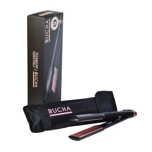 PLANCHA TITANIUM KERATIN 1.5 PULGADAS - RUCHA PROFESSIONALE - Adrissa Beauty - 