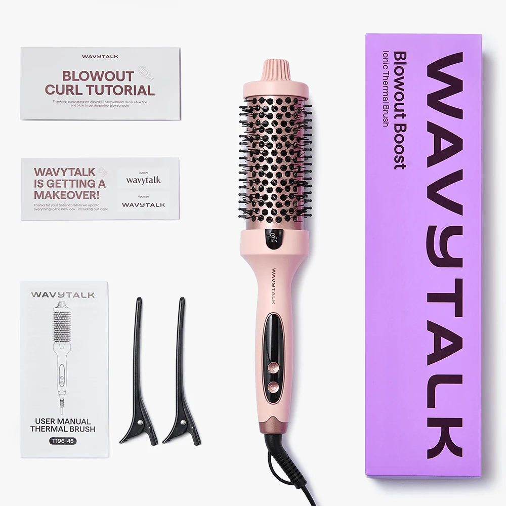 PLANCHA CEPILLO BLOWOUT BOOST - WAVYTALK - Adrissa Beauty - Electrónica