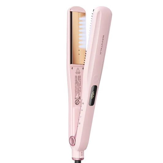PLANCHA STEAM SESH VAPOR ROSA - WAVYTALK - Adrissa Beauty - Electrónica