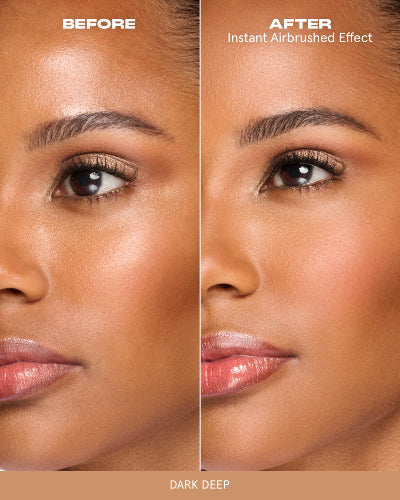 POLVO COMPACTO BOUCLE SILK AIRBRUSHED DARK DEEP 8GR - ONE SIZE - Adrissa Beauty - Maquillaje