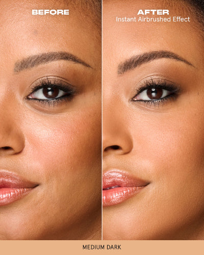 POLVO COMPACTO BOUCLE SILK AIRBRUSHED MEDIUM DARK 8GR - ONE SIZE - Adrissa Beauty - Maquillaje