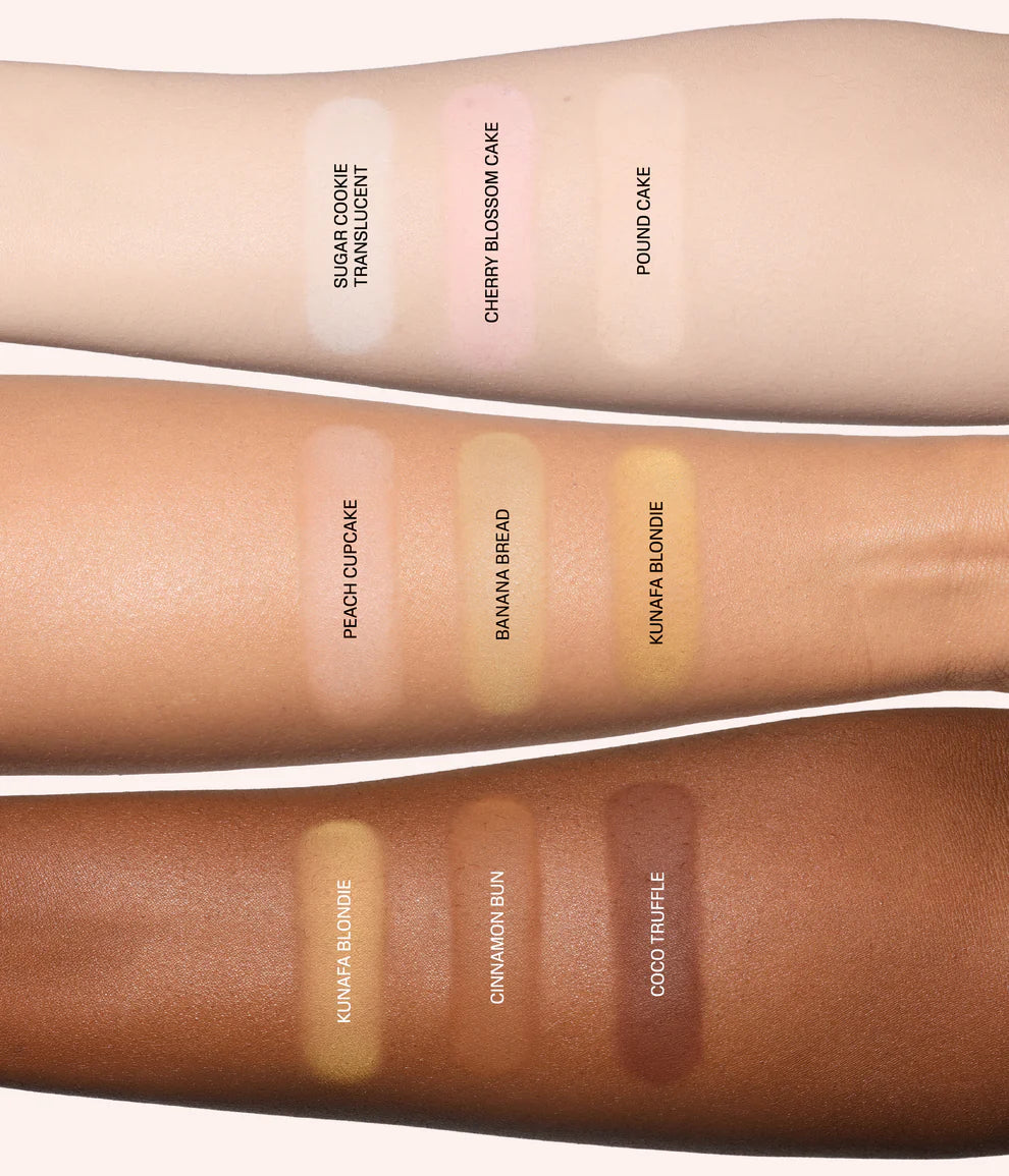 POLVO COMPACTO POUND CAKE 8.5GR - HUDA BEAUTY - Adrissa Beauty - Maquillaje