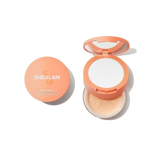 POLVO SUELTO COMPACTO INSTA READY NATURAL LINEN - SHEGLAM - Adrissa Beauty - 