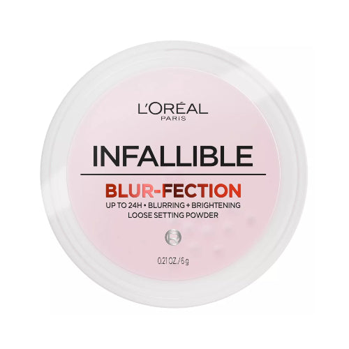 POLVO SUELTO INFALLIBLE BLUR FECTION 10 PINK LIGHT - LOREAL - Adrissa Beauty - Maquillaje