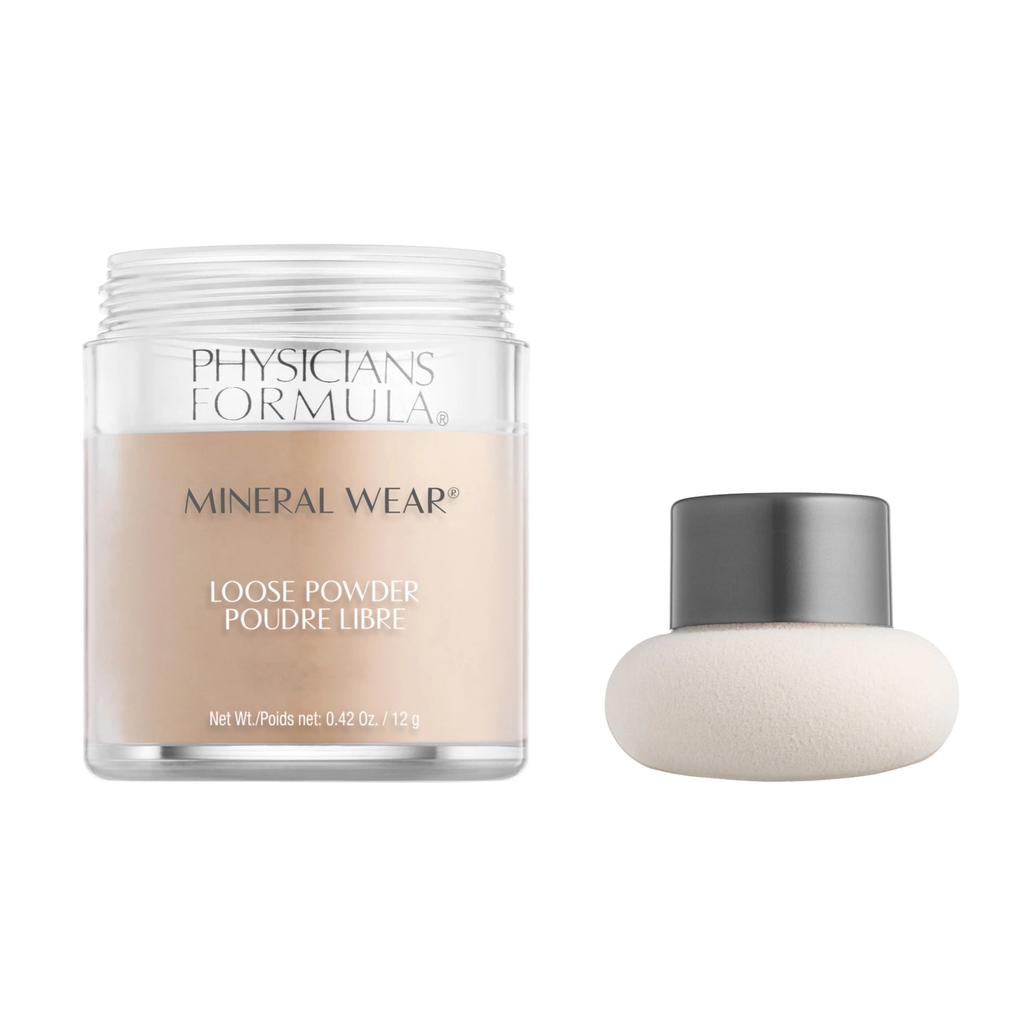 POLVO SUELTO MINERAL WEAR TRANSLUCENT LIGHT - PHYSICIANS FORMULA - Adrissa Beauty - Maquillaje