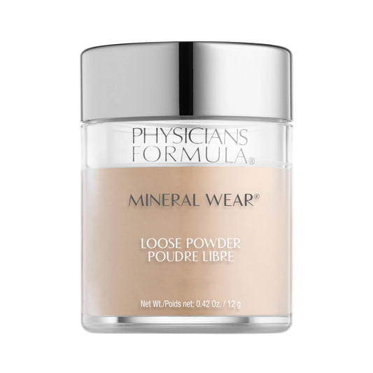 POLVO SUELTO MINERAL WEAR TRANSLUCENT LIGHT - PHYSICIANS FORMULA - Adrissa Beauty - Maquillaje