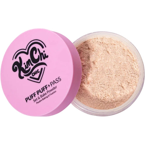 POLVO SUELTO TRANSLUCIDO 24GR - KIM CHI CHIC - Adrissa Beauty - Maquillaje de rostro