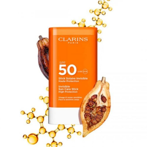 PROTECTOR SOLAR BARRA INVISIBLE SUN SPF50 17GR - CLARINS - Adrissa Beauty - Cuidado de la piel