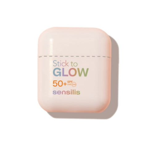 PROTECTOR SOLAR BARRA STICK TO GLOW SPF50 10GR - SENSILIS - Adrissa Beauty - Cuidado de la piel