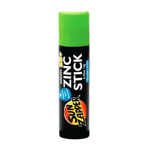 PROTECTOR SOLAR BARRA ZINC STICK SPF50 GREEN - ZUN ZAPPER - Adrissa Beauty - Cuidado de la piel