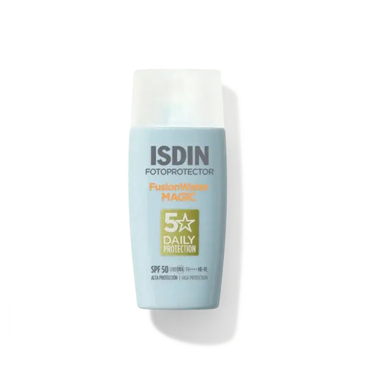 PROTECTOR SOLAR FUSION WATER MAGIC OIL CONTROL SPF50 50ML - ISDIN - Adrissa Beauty - Cuidado de la piel