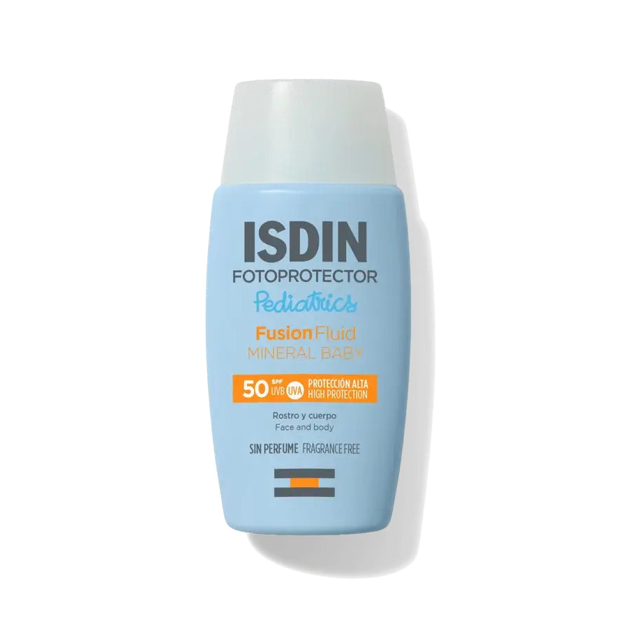 PROTECTOR SOLAR FUSION WATER MAGIC PEDIATRIC SPF50 50ML - ISDIN - Adrissa Beauty - Cuidado de la piel