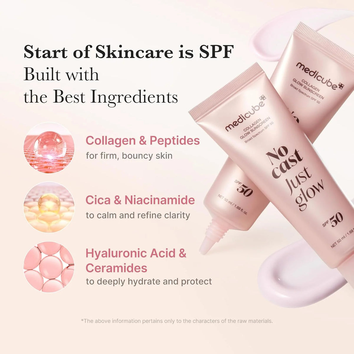 PROTECTOR SOLAR NO CAST JUST GLOW SPF50 50ML
