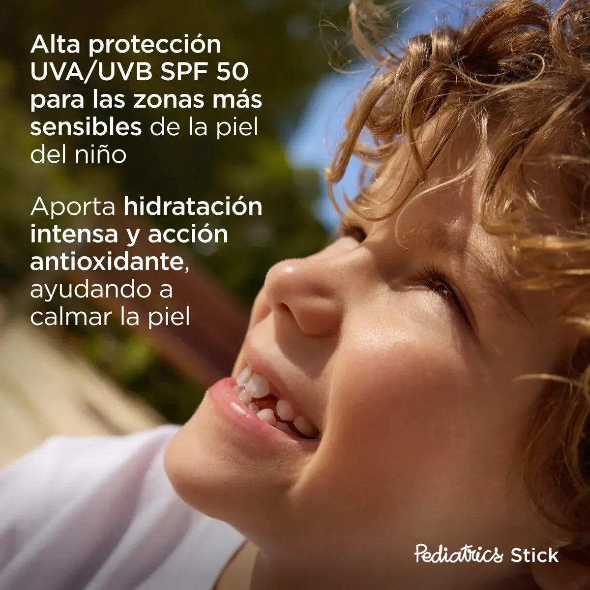 PROTECTOR SOLAR PEDIATRIC BARRA SPF50 20GR - ISDIN - Adrissa Beauty - Cuidado de la piel